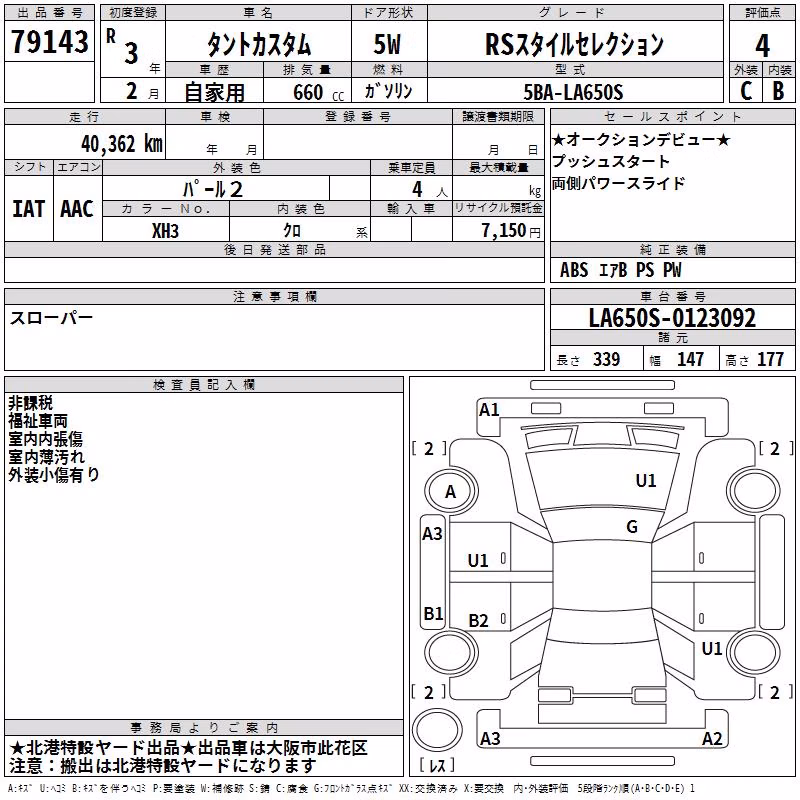 DAIHATSU TANTO