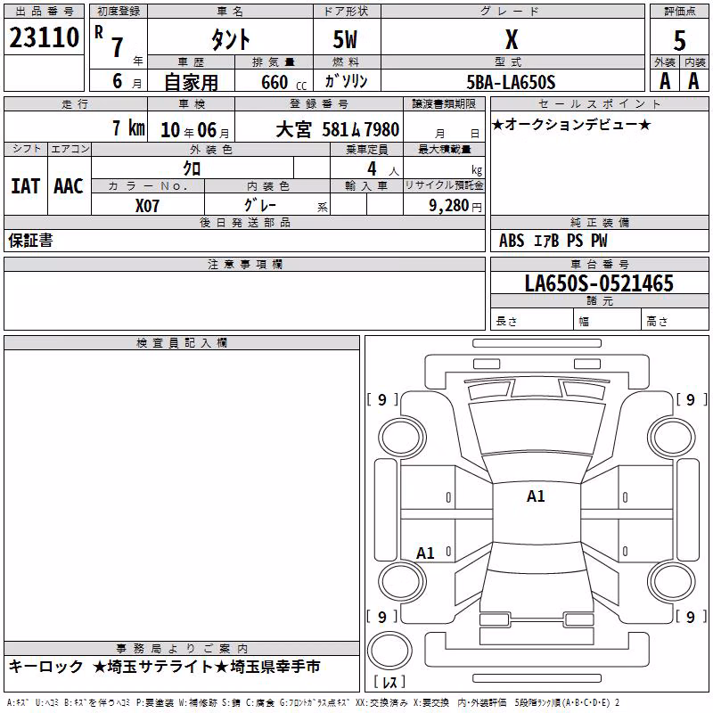 DAIHATSU TANTO