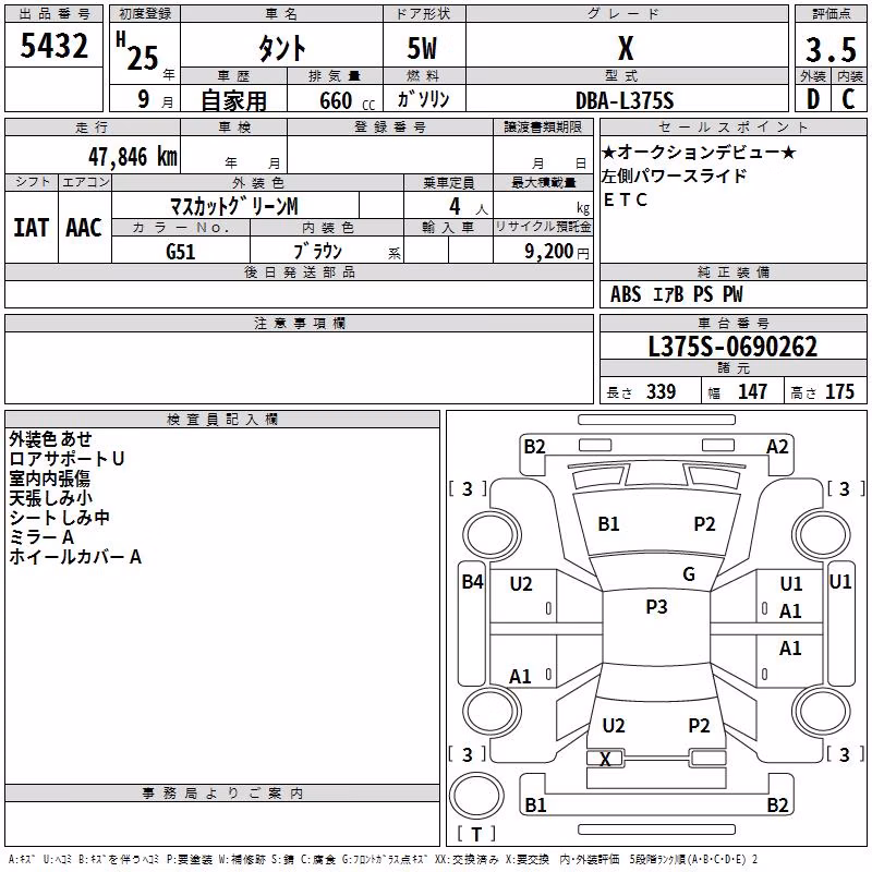 DAIHATSU TANTO
