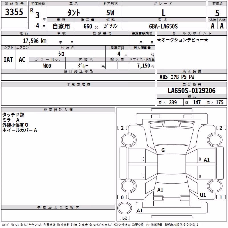 DAIHATSU TANTO
