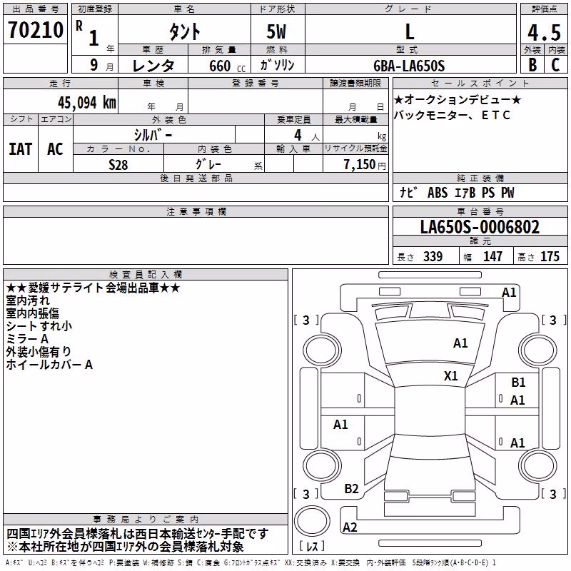 DAIHATSU TANTO