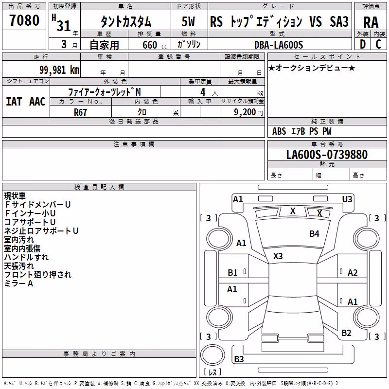 DAIHATSU TANTO