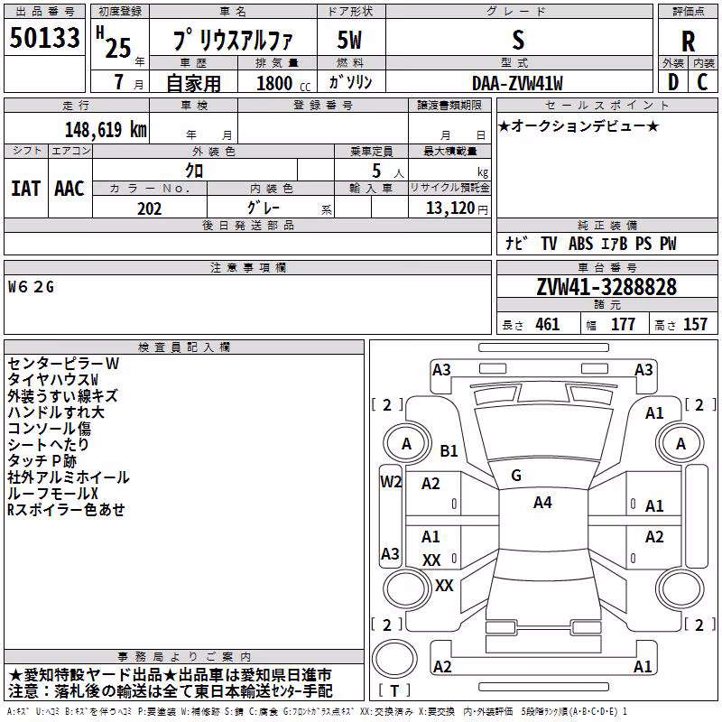 TOYOTA PRIUS ALPHA