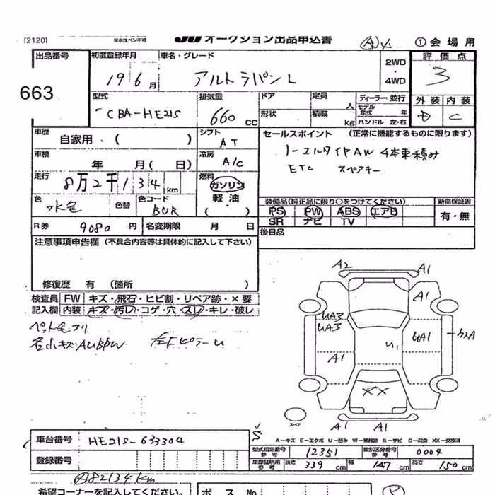 SUZUKI ALTO LAPIN