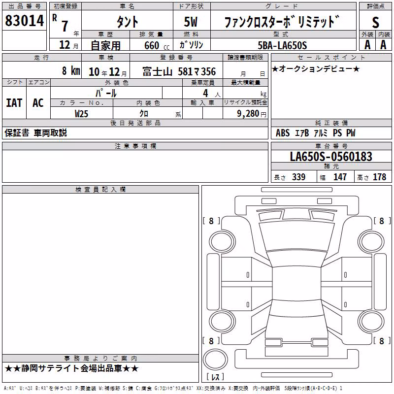 DAIHATSU TANTO