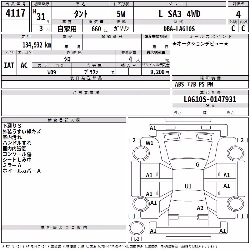 DAIHATSU TANTO