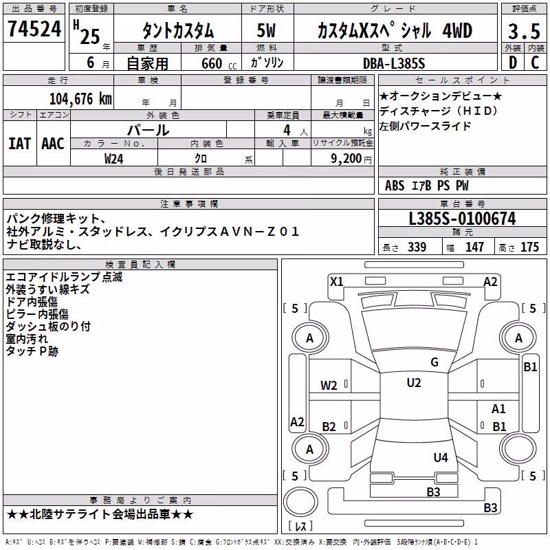 DAIHATSU TANTO