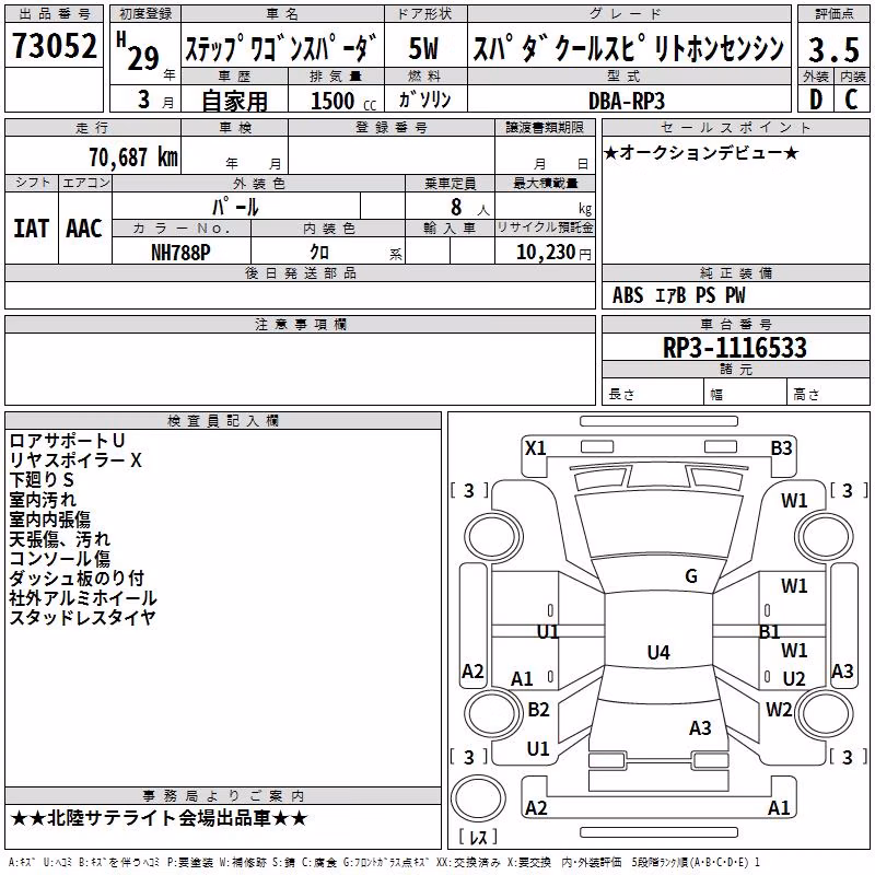 HONDA STEPWGN