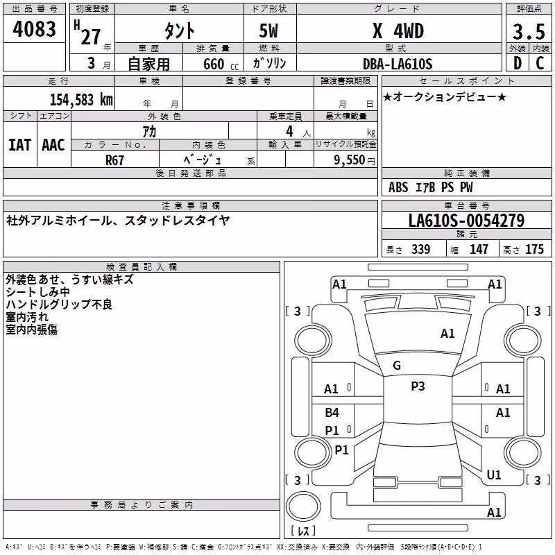DAIHATSU TANTO