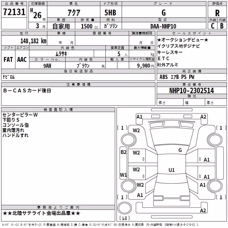 TOYOTA AQUA