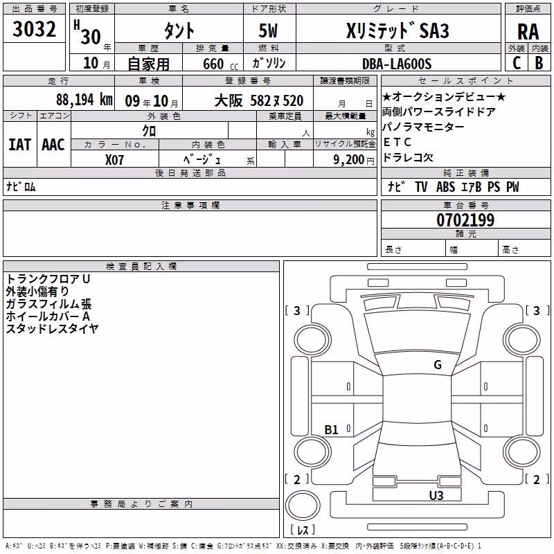 DAIHATSU TANTO