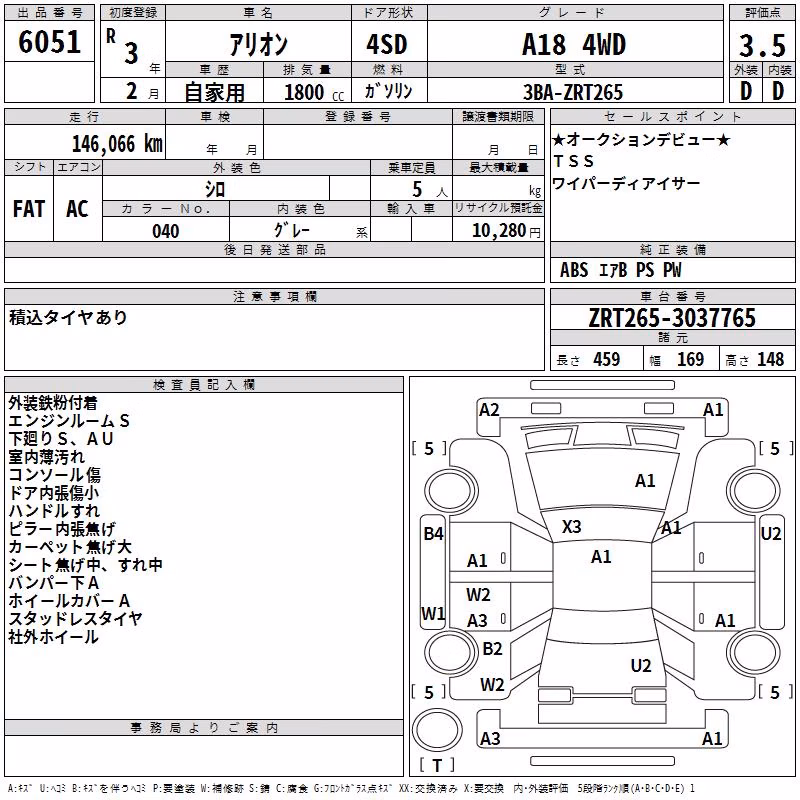 TOYOTA ALLION