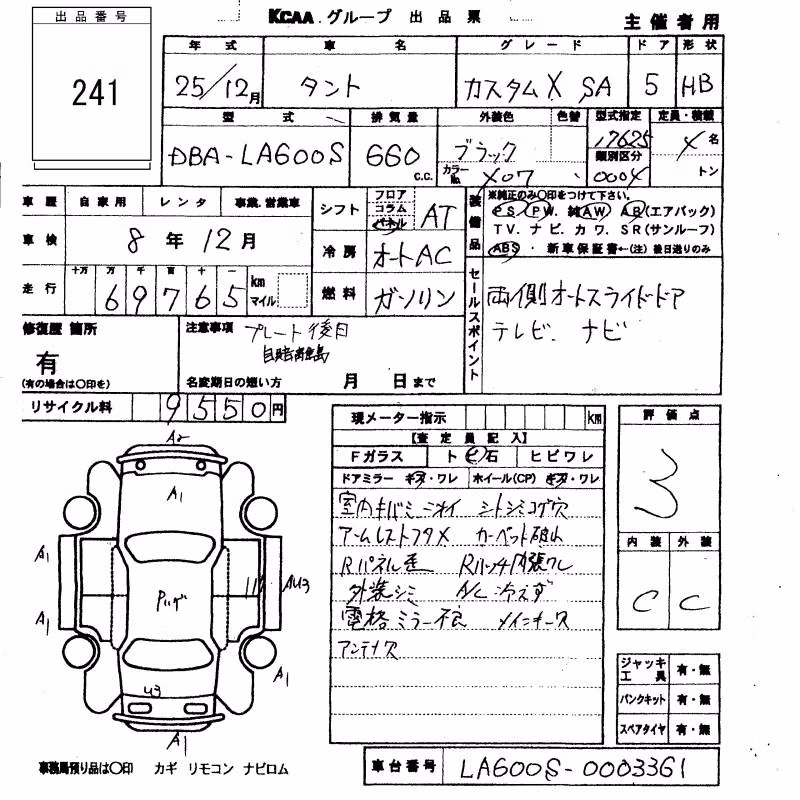 DAIHATSU TANTO