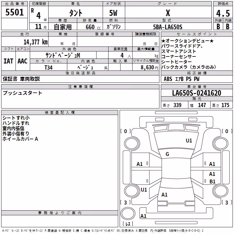 DAIHATSU TANTO