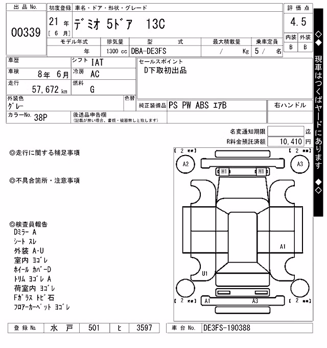 MAZDA DEMIO