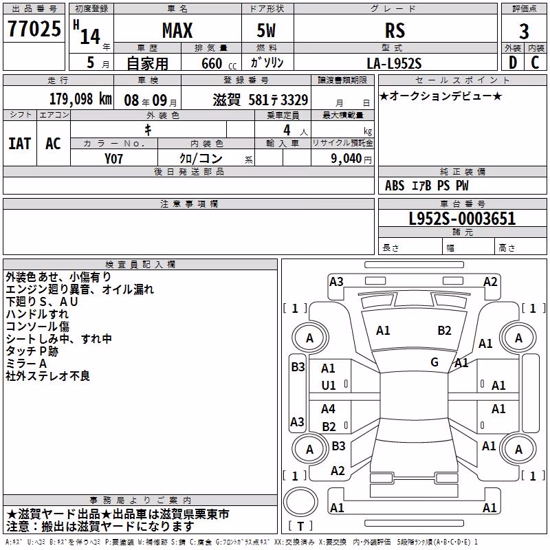 DAIHATSU MAX
