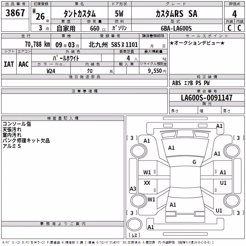 DAIHATSU TANTO