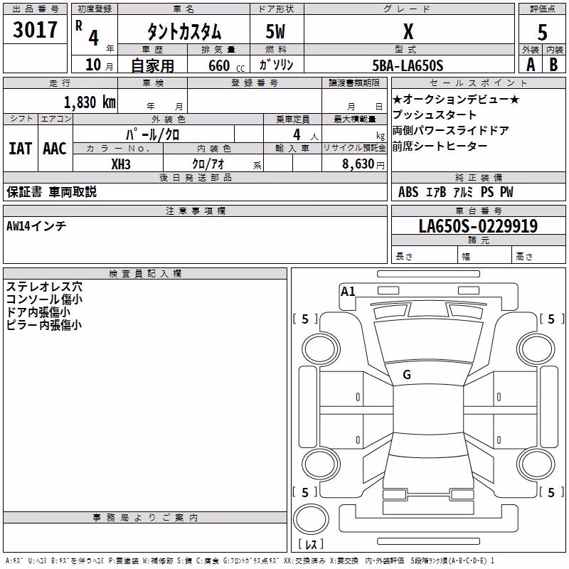 DAIHATSU TANTO