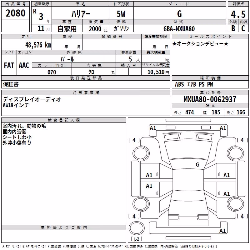 TOYOTA HARRIER