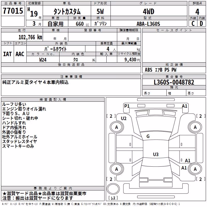 DAIHATSU TANTO