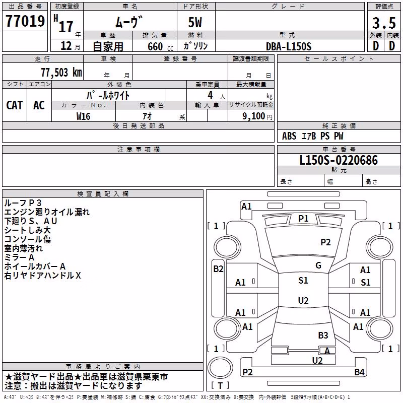DAIHATSU MOVE