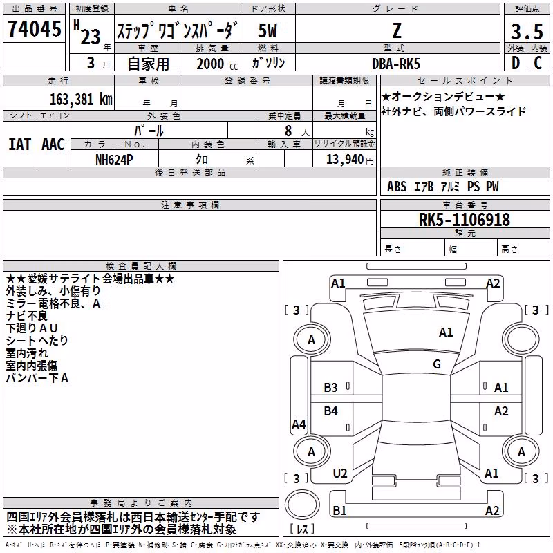 HONDA STEPWGN
