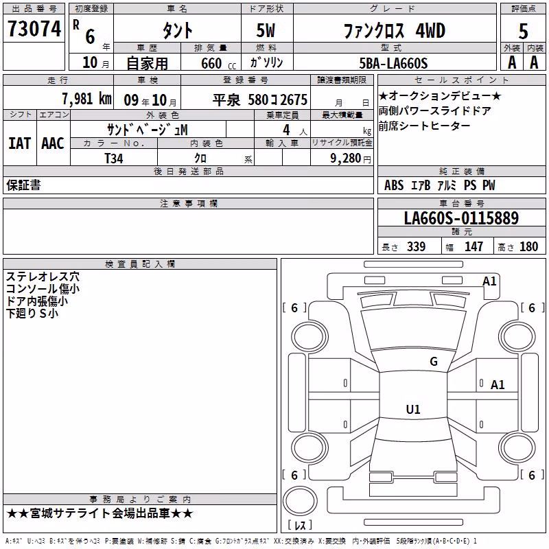 DAIHATSU TANTO