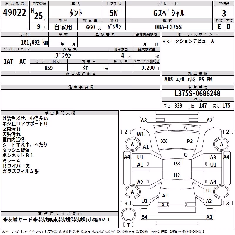 DAIHATSU TANTO