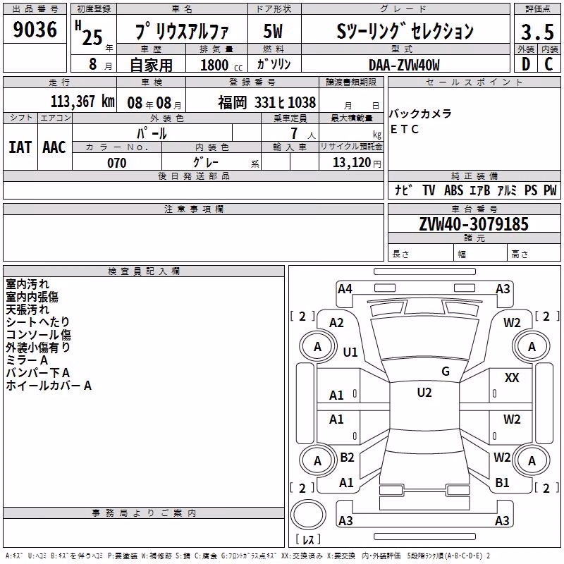 TOYOTA PRIUS ALPHA