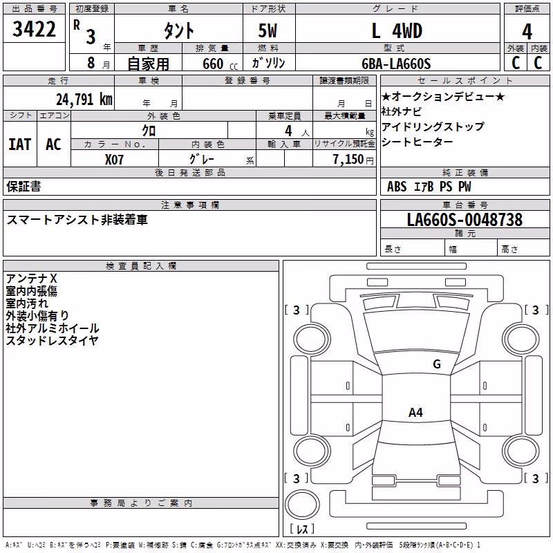 DAIHATSU TANTO