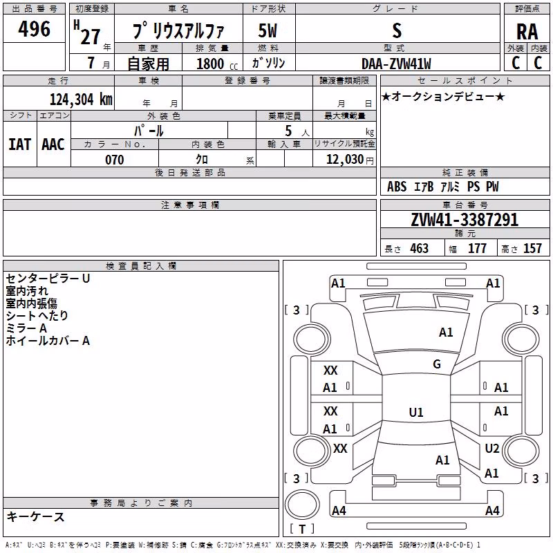 TOYOTA PRIUS ALPHA
