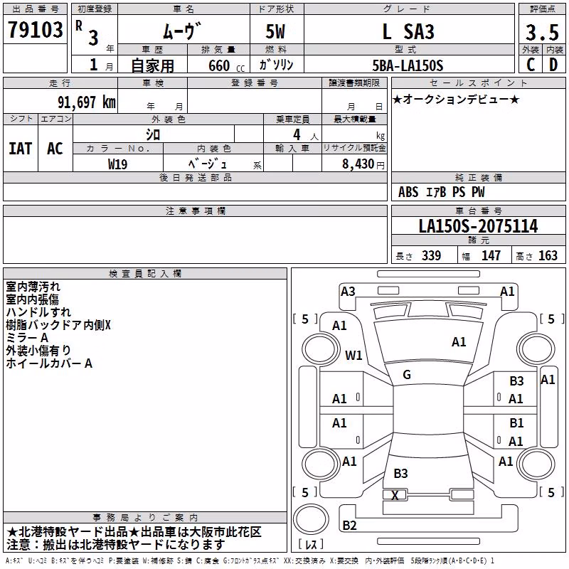 DAIHATSU MOVE