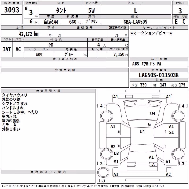 DAIHATSU TANTO