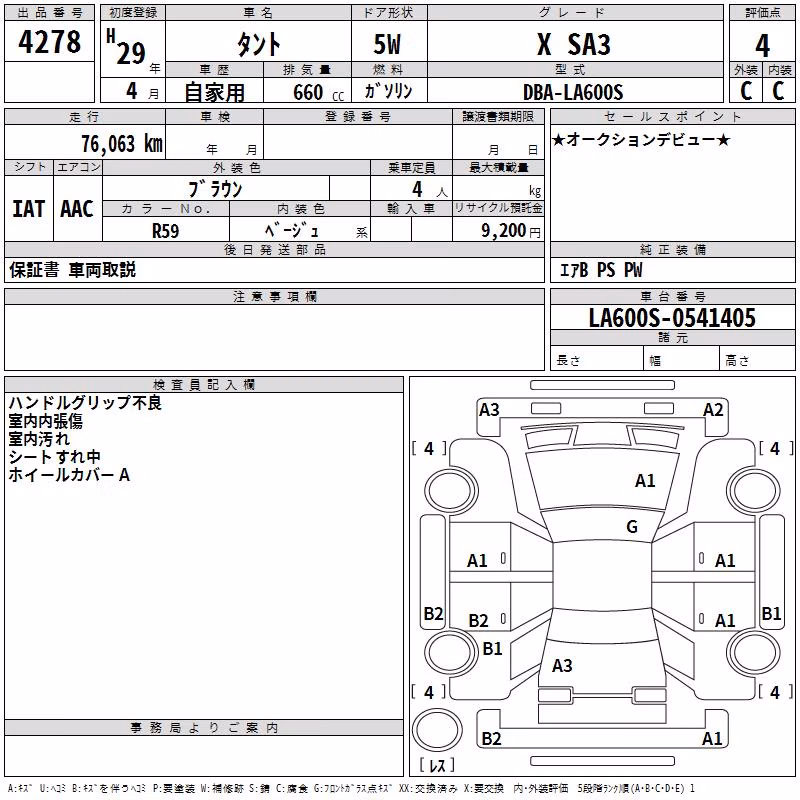DAIHATSU TANTO