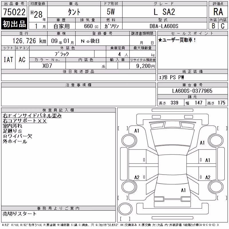 DAIHATSU TANTO