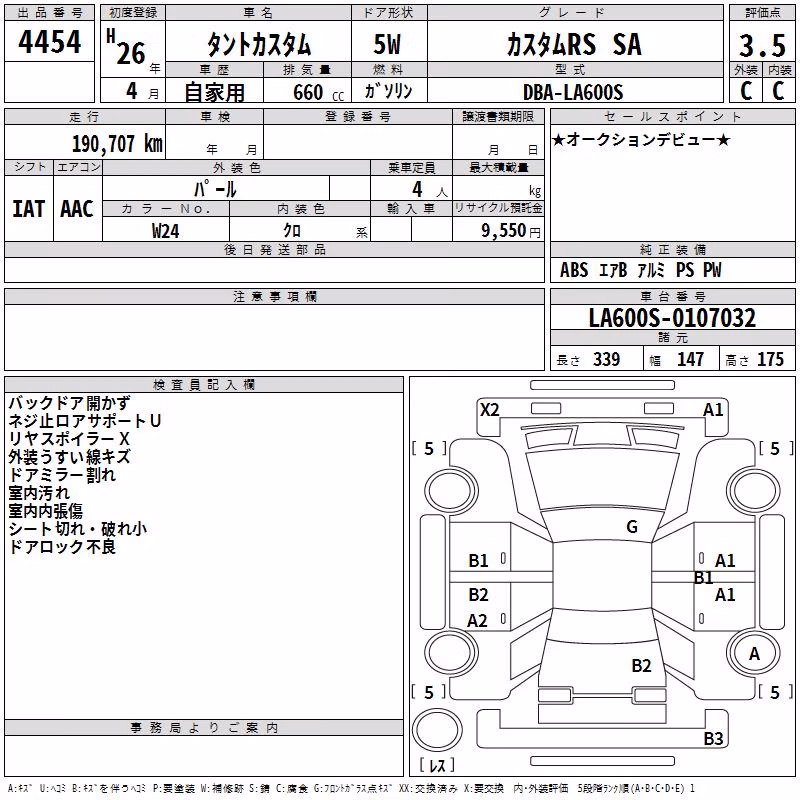 DAIHATSU TANTO