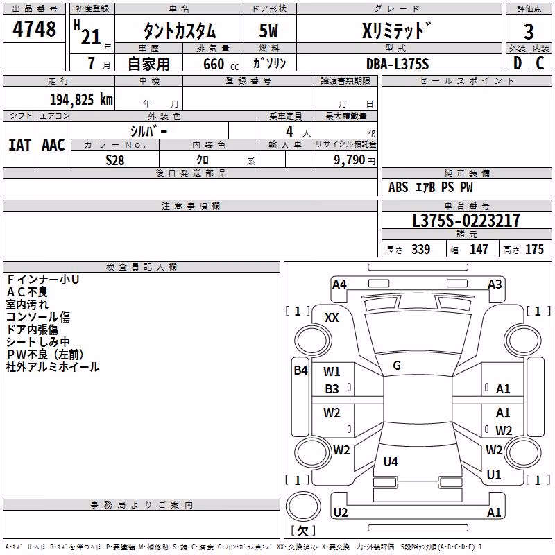DAIHATSU TANTO