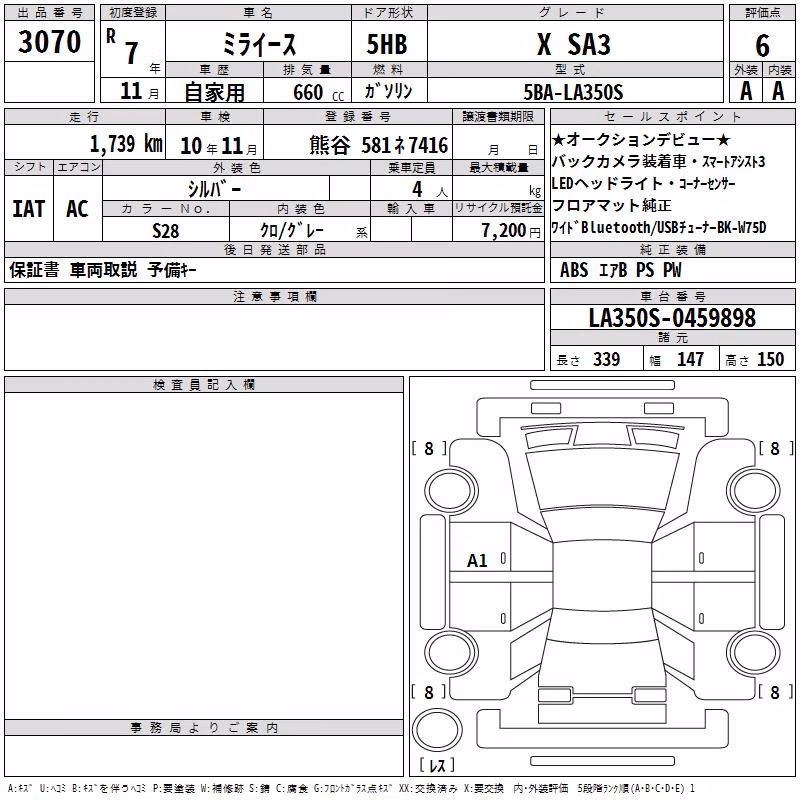 DAIHATSU MIRA E:S