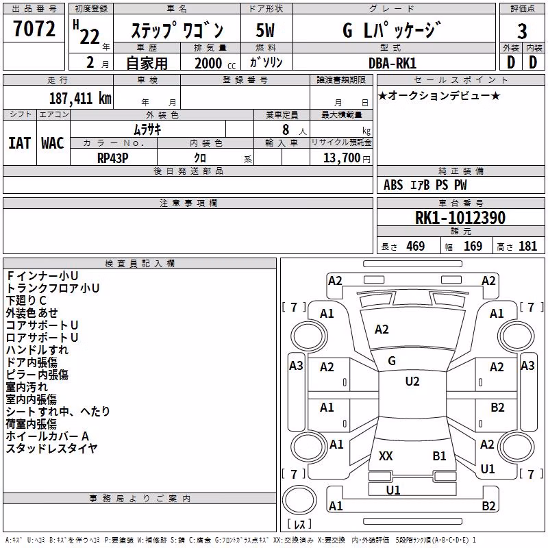 HONDA STEPWGN