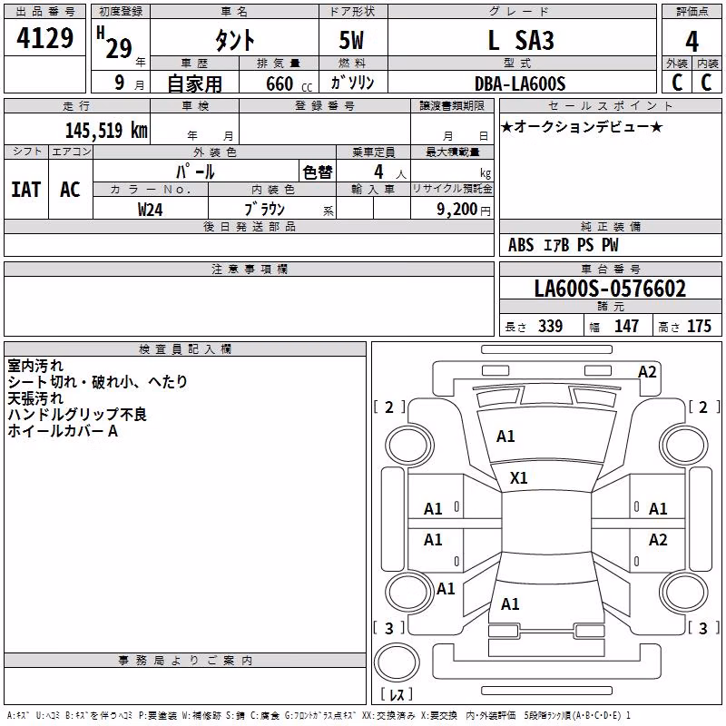 DAIHATSU TANTO