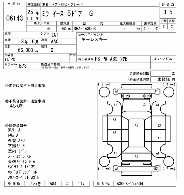 DAIHATSU MIRA E:S