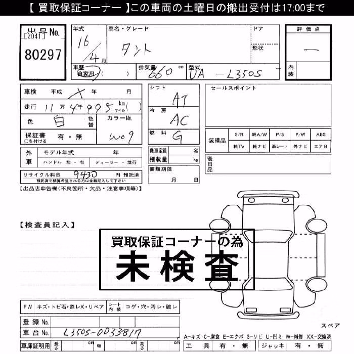 DAIHATSU TANTO