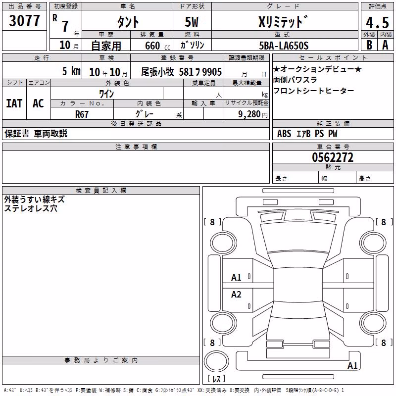 DAIHATSU TANTO