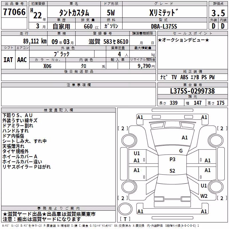 DAIHATSU TANTO