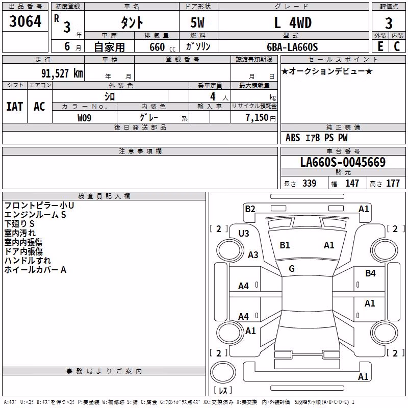 DAIHATSU TANTO