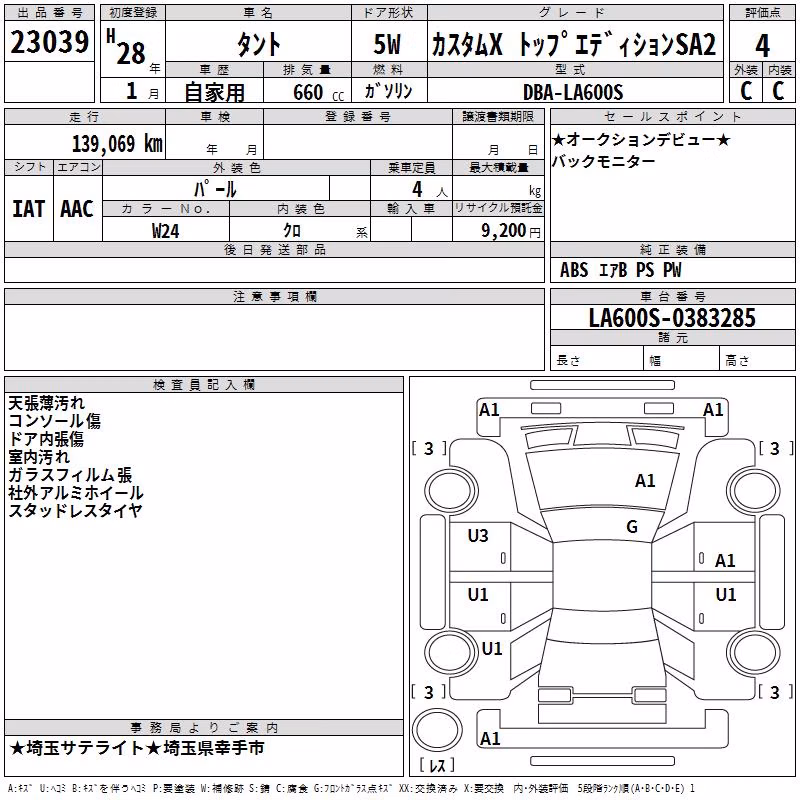DAIHATSU TANTO