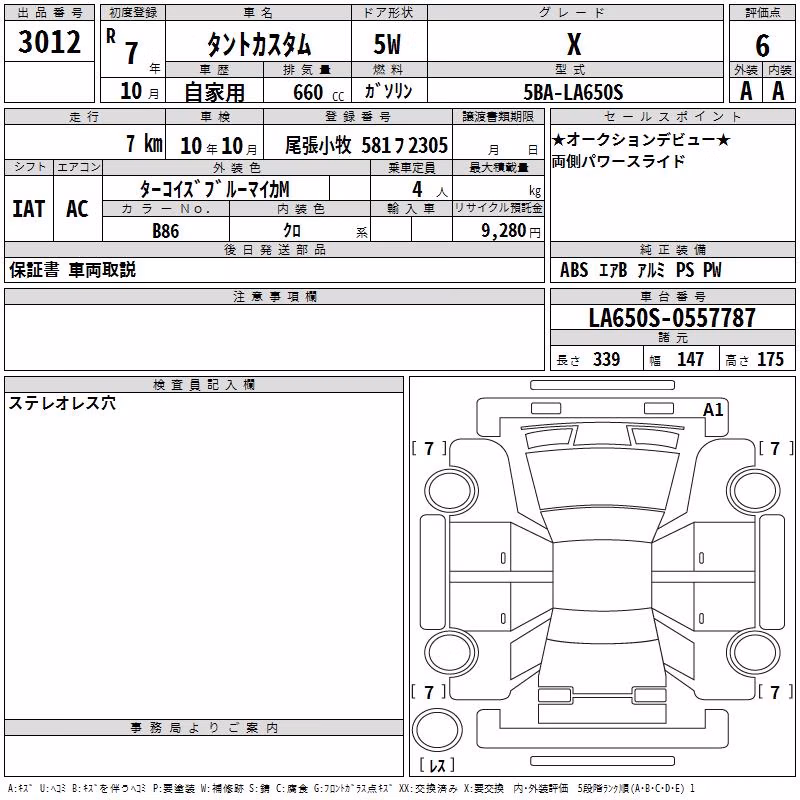 DAIHATSU TANTO