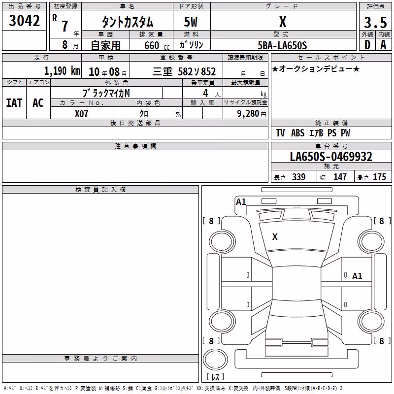 DAIHATSU TANTO
