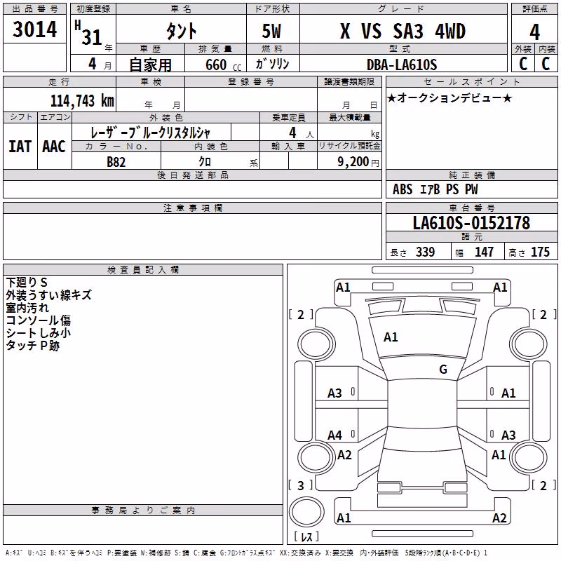 DAIHATSU TANTO