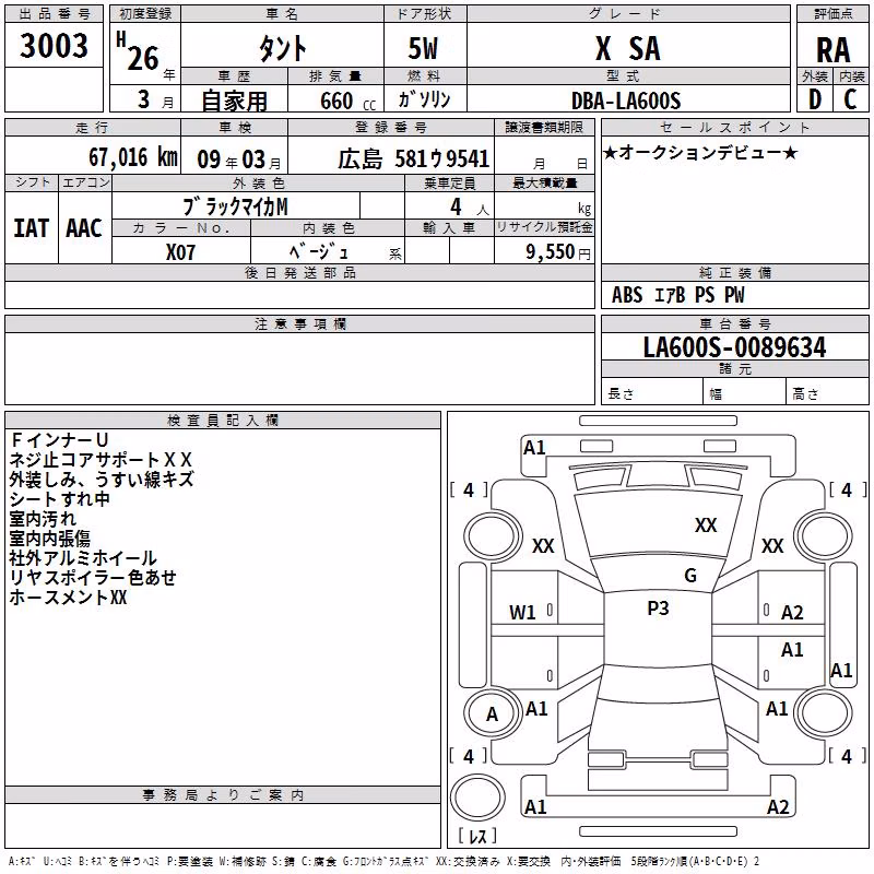 DAIHATSU TANTO